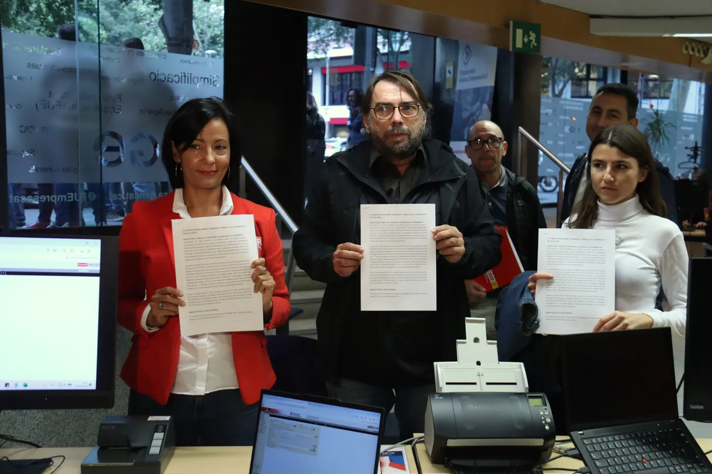 Registrada la vaga general de l'11N