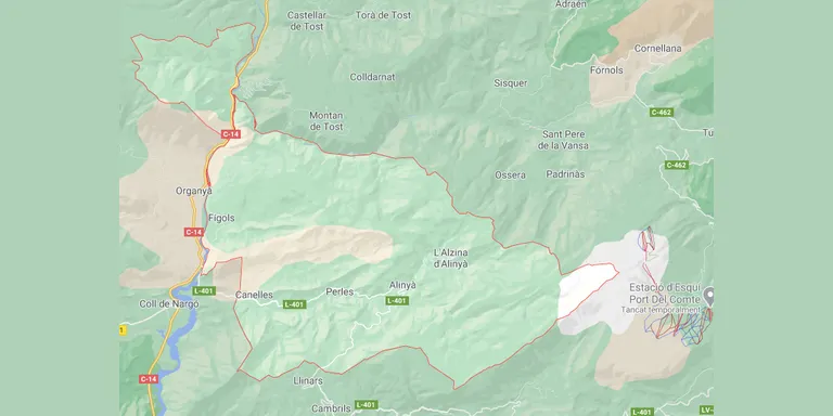 Els Bombers busquen un boletaire desaparegut a Fígols i Alinyà