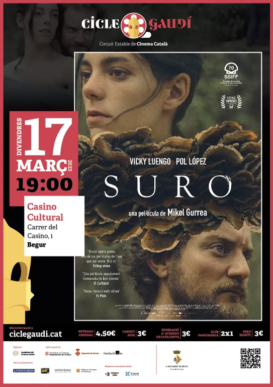 CINEMA CASINO. ATENCIÓ SESSIÓ ÚNICA CICLE GAUDÍ!