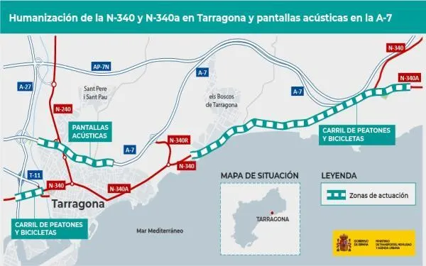El govern espanyol aprova definitivament la creació del carril bici entre Altafulla i Tarragona