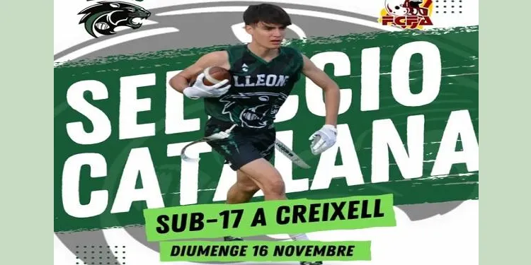 Creixell acull aquest diumenge tres partits de preparació per a la Selecció Catalana Sub17 de futbol flag