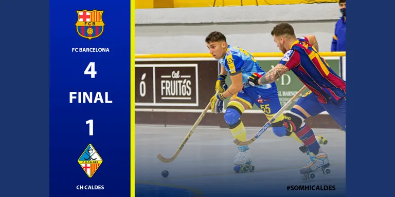 El Recam Làser Caldes cau al Palau Blaugrana amb dignitat