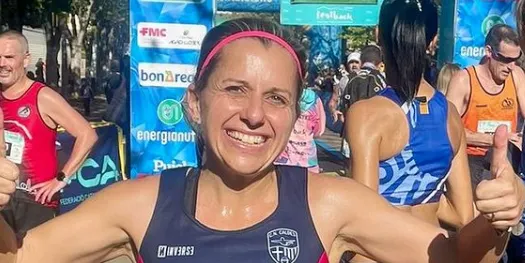Vanessa Olmos es va proclamar ahir campiona de Catalunya de Mitja Marató