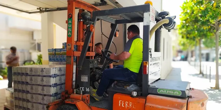 Càritas Sant Pere i Santa Maria de Cambrils reben 16 tones de productes del Banc d’Aliments
