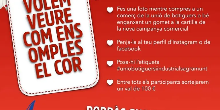 La campanya comercial 'Tu ens omples de vida' suma ja més de 80 comerços
