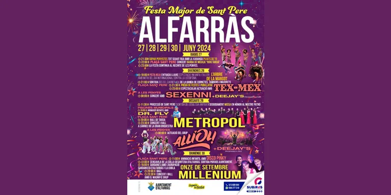 Arriba la Festa Major de Sant Pere d'Alfarràs