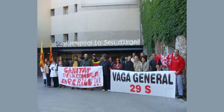 Incidència desigual de la vaga a la Seu i l'Alt Urgell