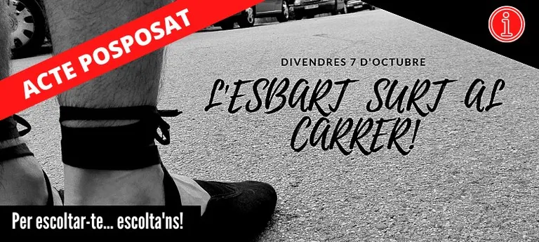 Posposat | L’esbart surt al carrer