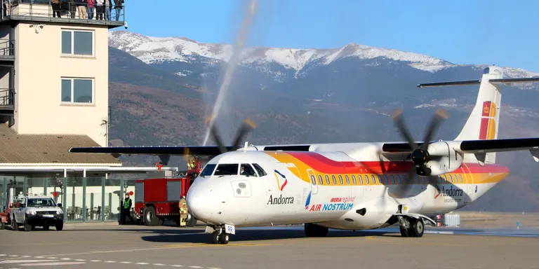 Els avions d'Air Nostrum podran aterrar a l'Aeroport Andorra-la Seu amb temperatures de més de 30 graus