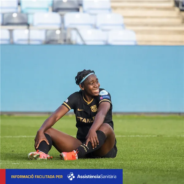 El Barça confirma la lesió d’Oshoala