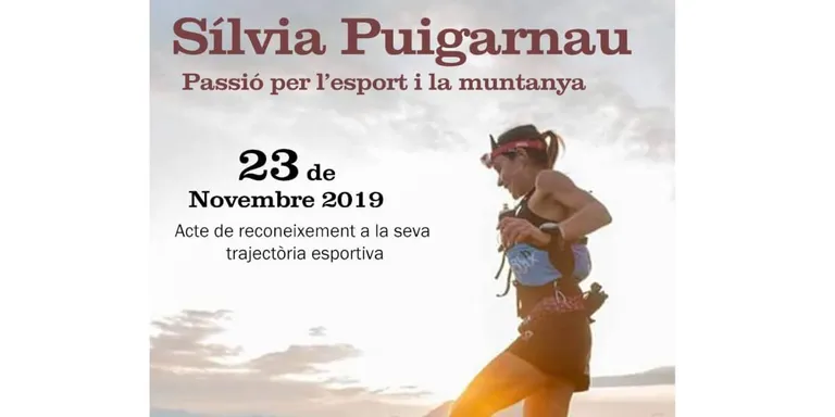 Agramunt prepara un acte de reconeixement a l'esportista agramuntina Sílvia Puigarnau