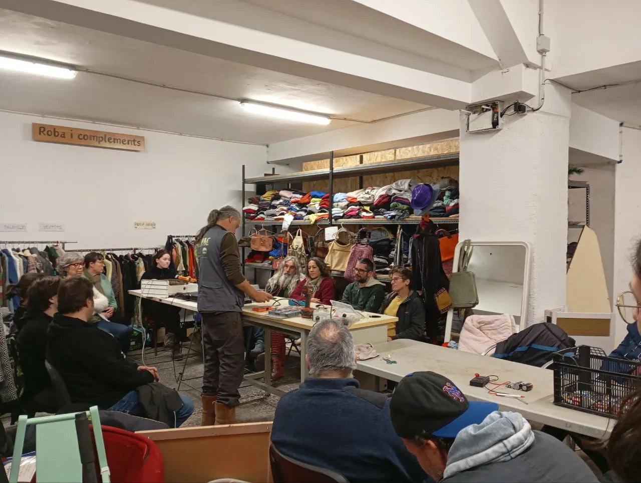 El projecte reÚtil Valls celebra un any amb més de 35 tones de materials reutilitzats