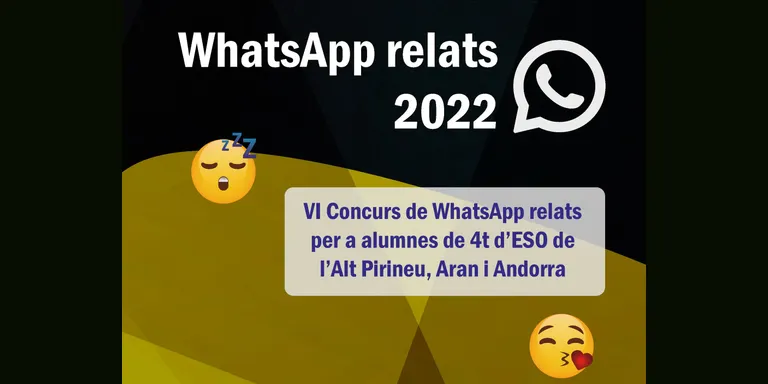 El concurs literari transfronterer WhatsApp Relats premia 10 treballs de 9 centres de secundària de l'Alt Pirineu, Aran i Andorra