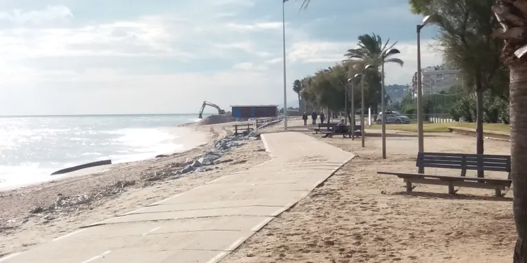 La meitat de les platges del Maresme guanyen sorra, mentre que l'altre meitat la perd