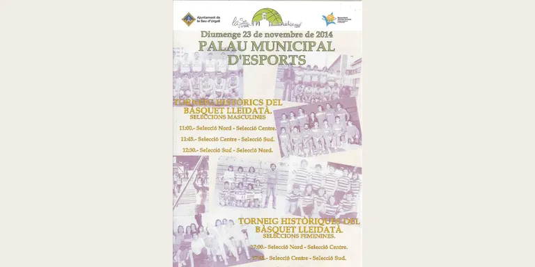 La Seu acull un torneig de jugadors històrics del bàsquet lleidatà