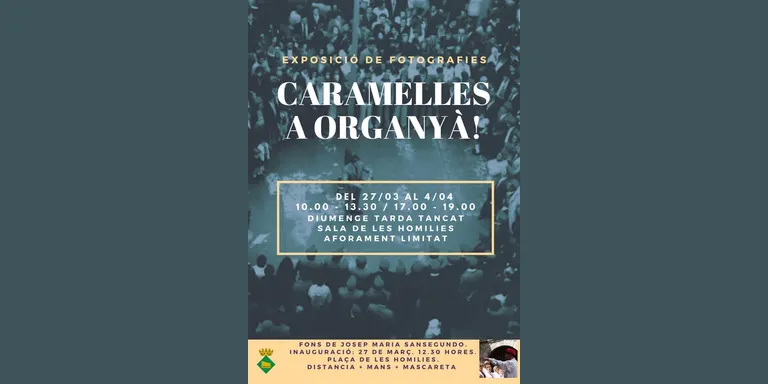 Exposició de fotografies 'Caramelles a Organyà!' a la Sala de les Homilies