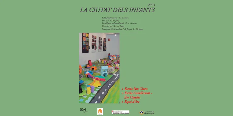 L'Espai Municipal d'Art de la Seu d'Urgell inaugura l'exposició de final de curs 'La ciutat dels infants'