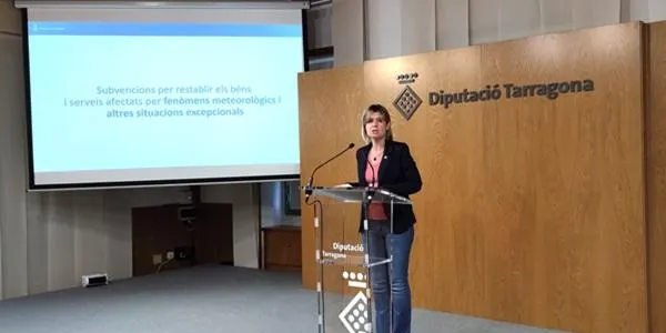La Diputació de Tarragona destinarà 4 MEUR als ens locals per pal·liar els efectes dels fenòmens meteorològics i altres excepcionalitats