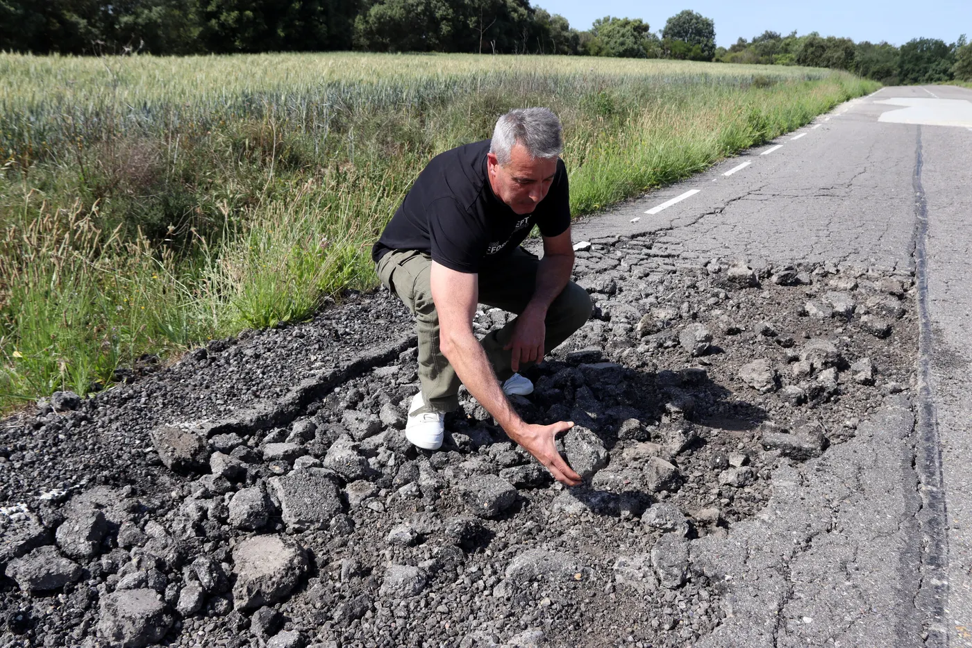 Pinós i Torà reclamen una actuació urgent a la carretera d’Ardèvol