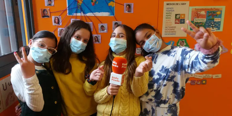 Una barreja d'emocions a l'aula d'acollida de l'escola Aloc.