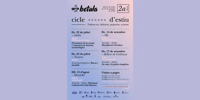 El projecte Betula engega la segona edició del cicle d'estiu pels pobles del Cadí-Moixeró