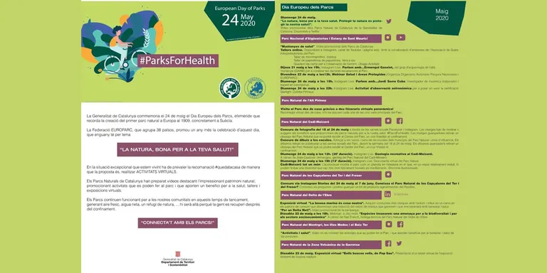 L'Alt Pirineu i Aran celebrarà el Dia Europeu dels Parcs amb activitats en línia