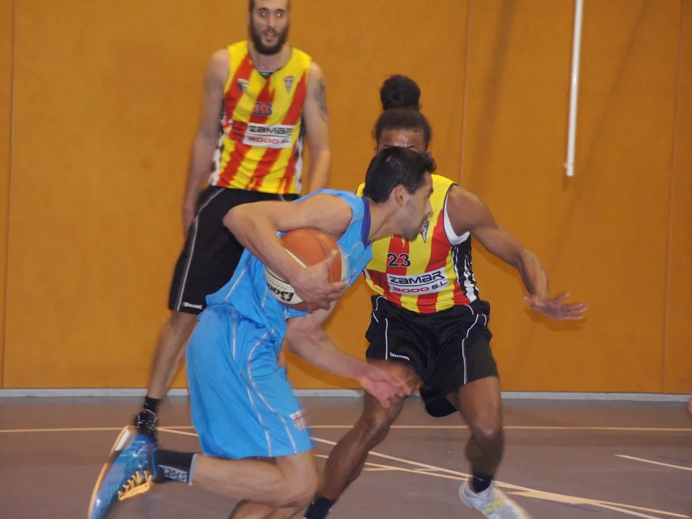 El jugador del CEB Sant Jordi, Angulo, en una imatge d'arxiu