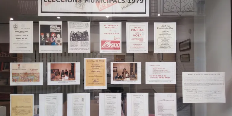 L'Arxiu Municipal mostra una exposició sobre les primeres Eleccions Municipals de 1979