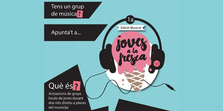 'Joves a la fresca', nova acció per promocionar els grups de música de la Seu i comarca