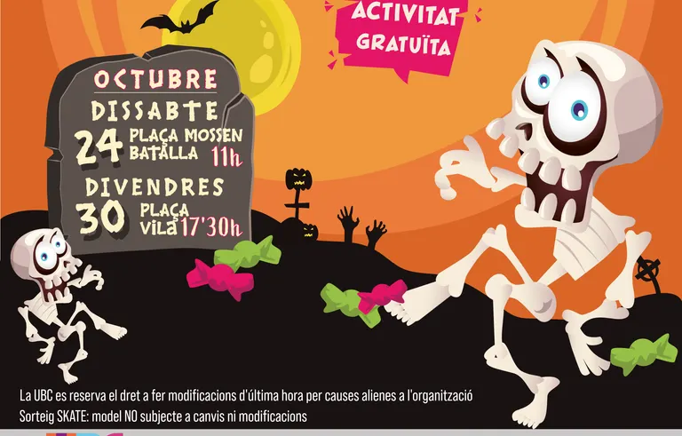 La Unió de Botiguers de Cambrils celebrarà Halloween amb l'activitat familiar ‘Atrapamonstres’