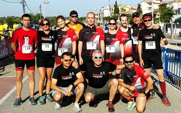 Foto: Atletes d'Altafulla
