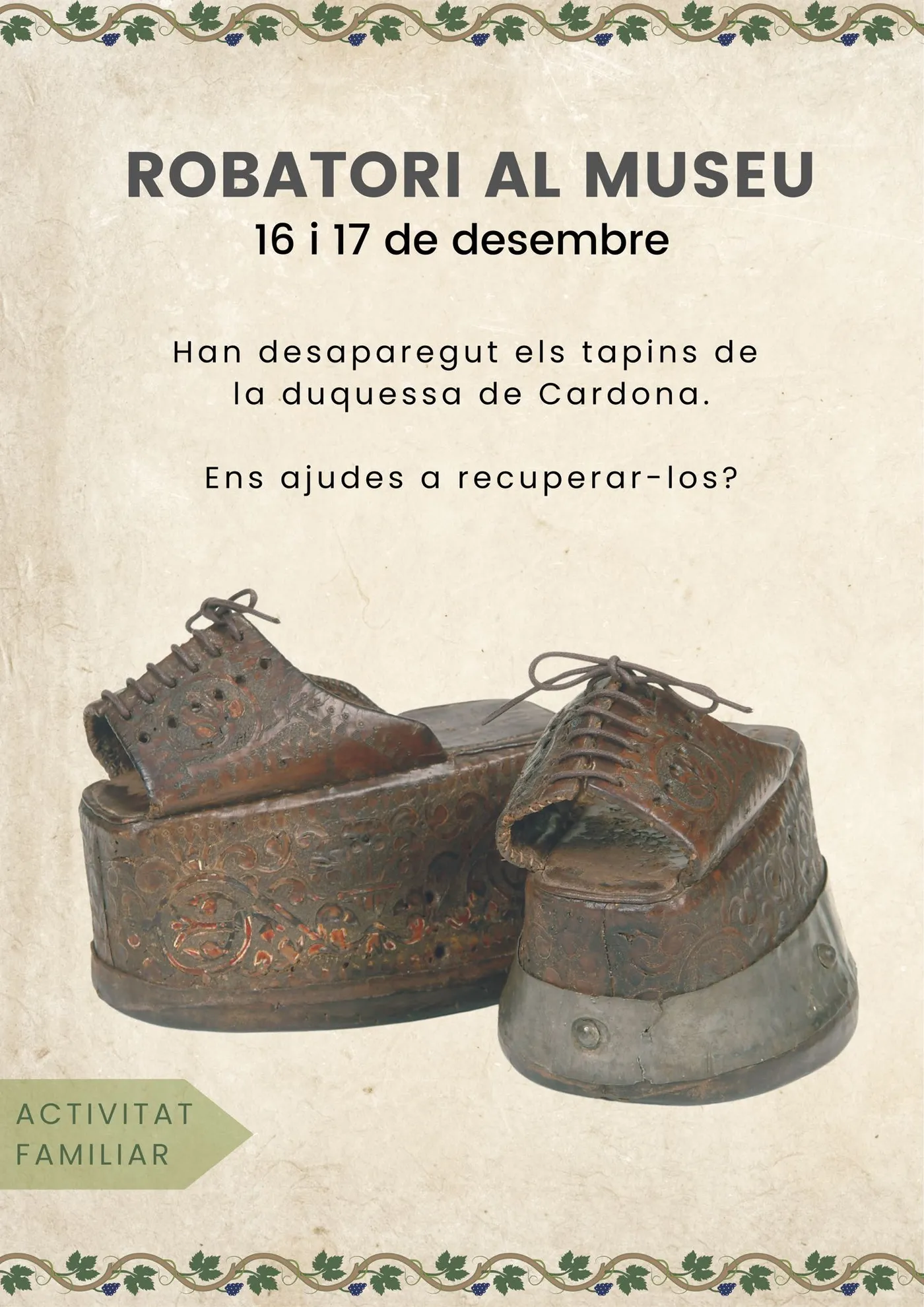 <strong>El Museu de Solsona proposa un escape room familiar per aquest cap de setmana</strong>
