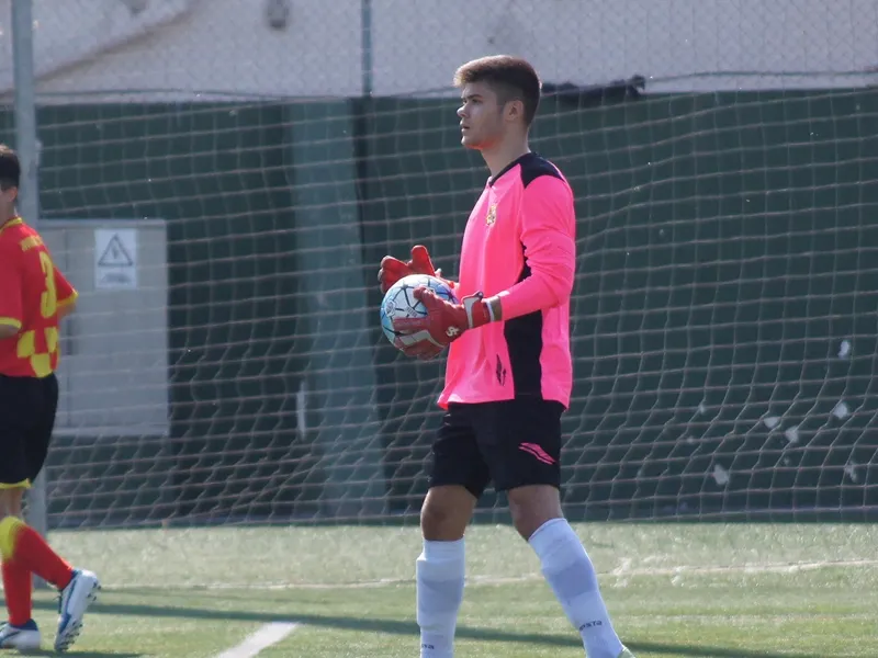 El porter Marc ha arribat aquesta temporada a les files del Veinti