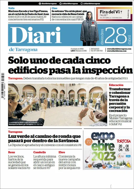 Consulta les portades dels diaris d'aquest 28 d'abril