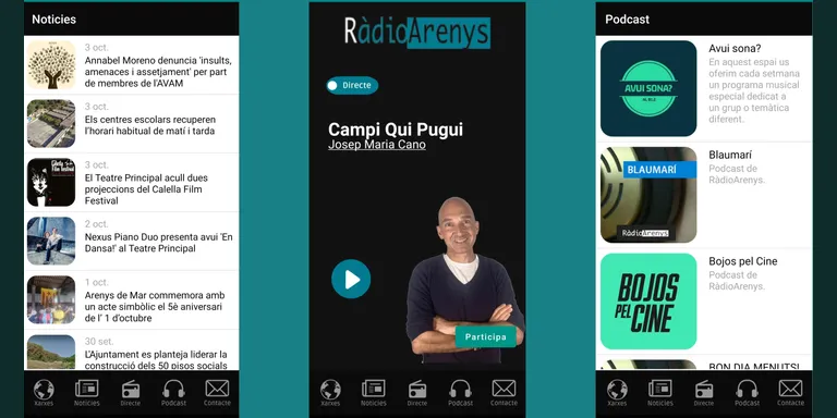 Ràdio Arenys estrena nova aplicació pel telèfon mòbil