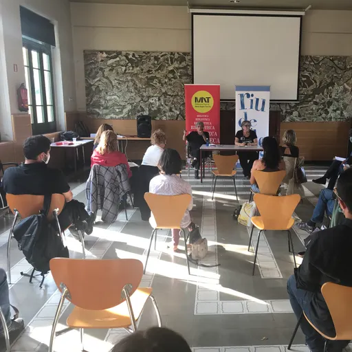 Cloenda 2ª jornada Riudelletres. Entrevista a Jordi Romeu, Jaume Felip i la regidora Tonita Amat.