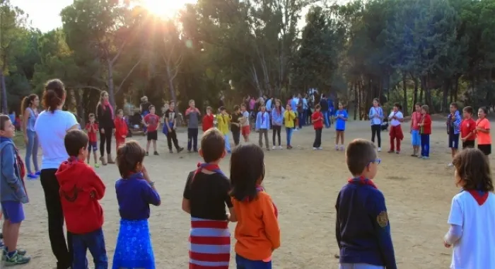 Els caus d'Arenys viuen l'última setmana de campaments i colònies