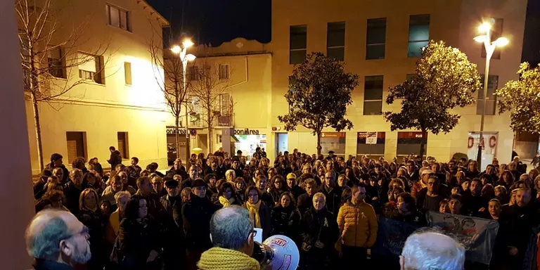 Les protestes per la llibertat de Cuixart, Sànchez, Junqueras i Forn es repetiran el 16 de cada mes
