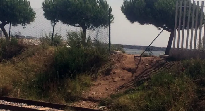 ADIF tanca l'Estació d'Arenys per a la banda de mar