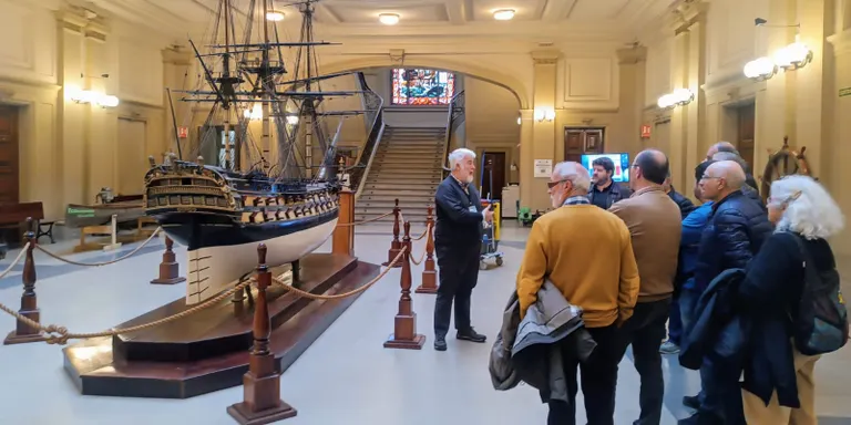 El Mamelló de Pineda visita la Facultat de Nàutica de Barcelona
