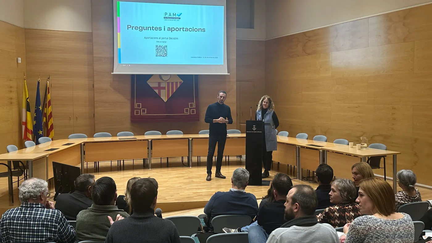 El Pla d’Actuació Municipal de Caldes es presenta públicament i recull les primeres aportacions de la ciutadania