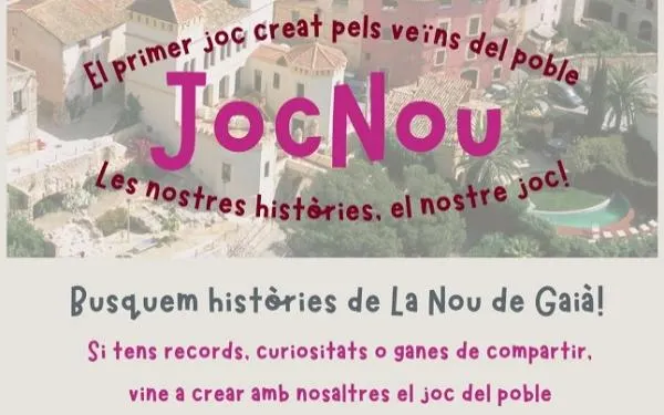 Foto: Ajuntament de la Nou de Gaià