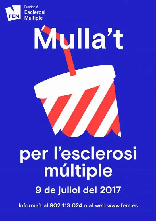 Diumenge  9 de juliol, ‘Mulla’t’ per l’esclerosi múltiple, a la Piscina Municipal