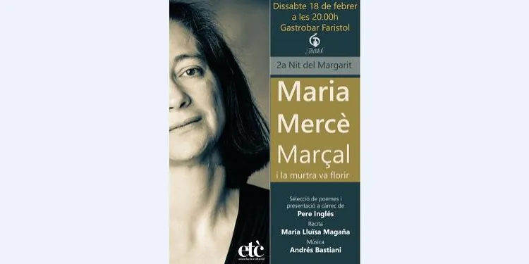 Altafulla acull un maridatge literari dedicat a l'escriptora Maria Mercè Marçal