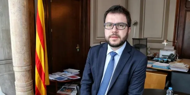 El Vicepresident de la Generalitat, Pere Aragonès, pren el càrrec
