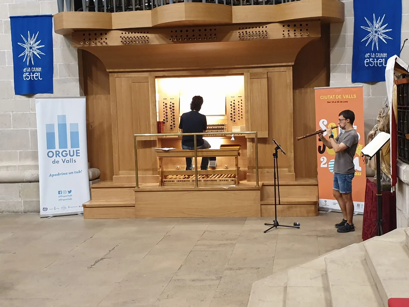L’orgue de Valls agafarà protagonisme a la festa major de Sant Joan