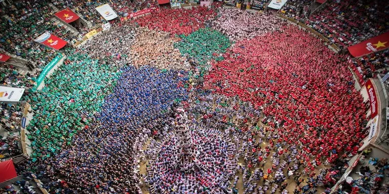 El Concurs de Castells culmina amb les 30 millors colles a la TAP