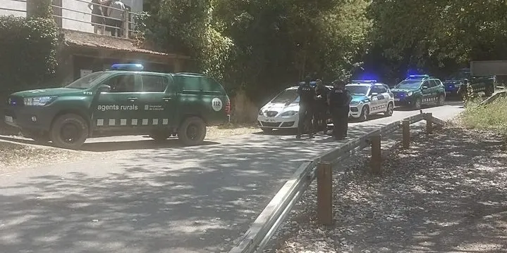 Incident al Pont del Clop amb un grup d'incívics que volia accedir a la Ribera Salada malgrat les restriccions