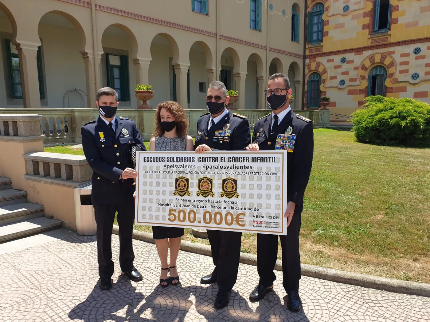 La campanya #PelsValents ja ha recaptat mig milió d’euros per lluitar contra el càncer infantil 