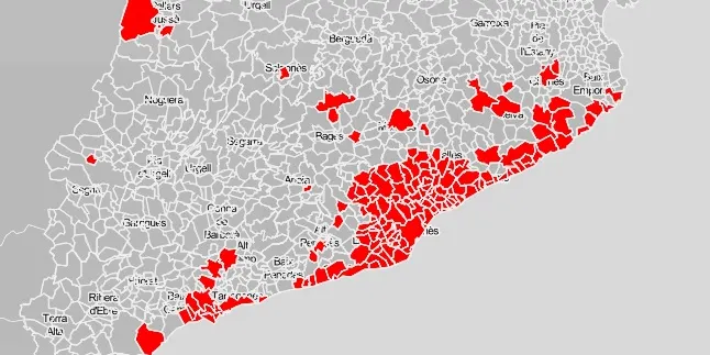 El Govern demana al TSJC que avali un toc de queda de 01.00 a 06.00 h en 158 municipis catalans